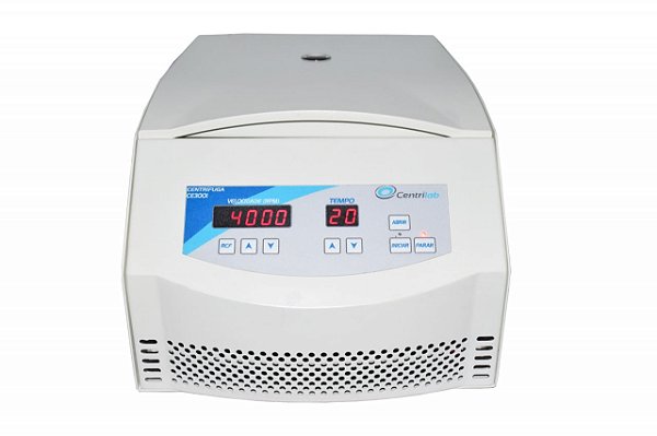Centrífuga Clinica - Digital Rotor para 30 tubos de 7ml e 5ml de Ângulo Fixo