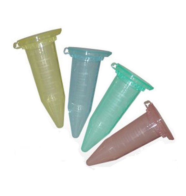 Microtubo Tipo Eppendorf Cap. 0,5ml e 2ml