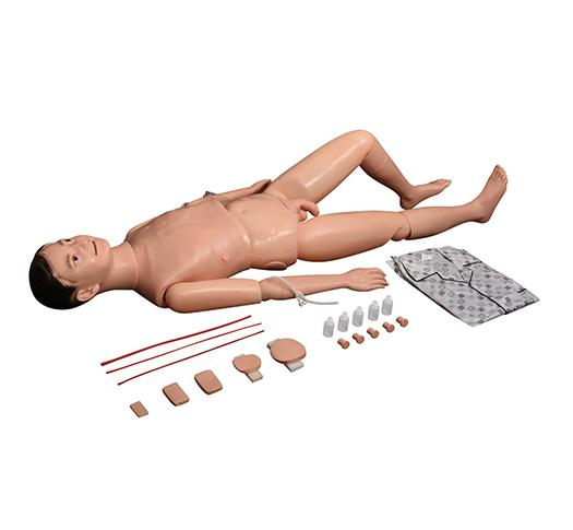 Manequim multifuncional para Treinamento de cuidados c/paciente-Masculino