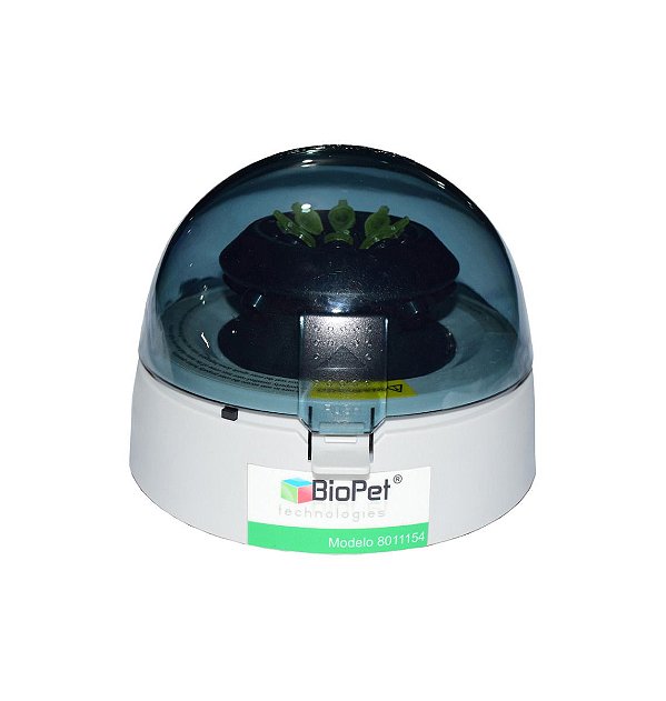 Mini Centrifuga 6 Microtubos 2.0ml com acessorios 7200RPM, Bivolt