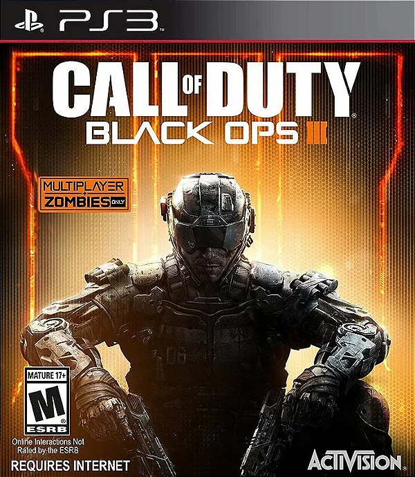 CALL OF DUTY BLACK OPS 3 DUBLADO  PS3 MIDIA DIGITAL