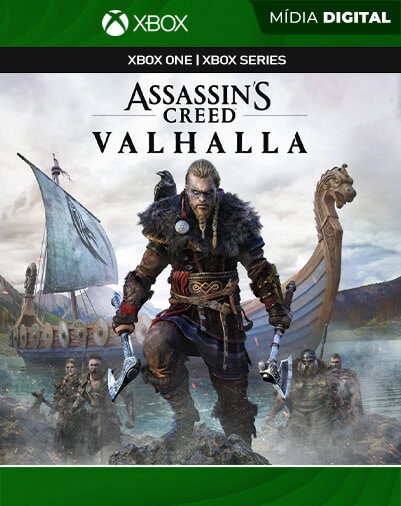 Assassins Creed Valhalla – Xbox One – Mídia Digital