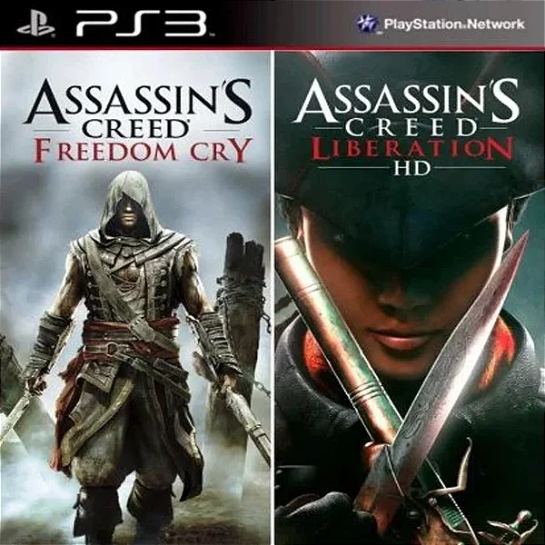 ASSASSINS CREED LIBERATION HD E FREEDOM CRY BUNDLE – Mídia Digital