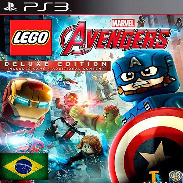 LEGO MARVEL AVENGERS DELUXE EDITION EM PORTUGUES – Mídia Digital
