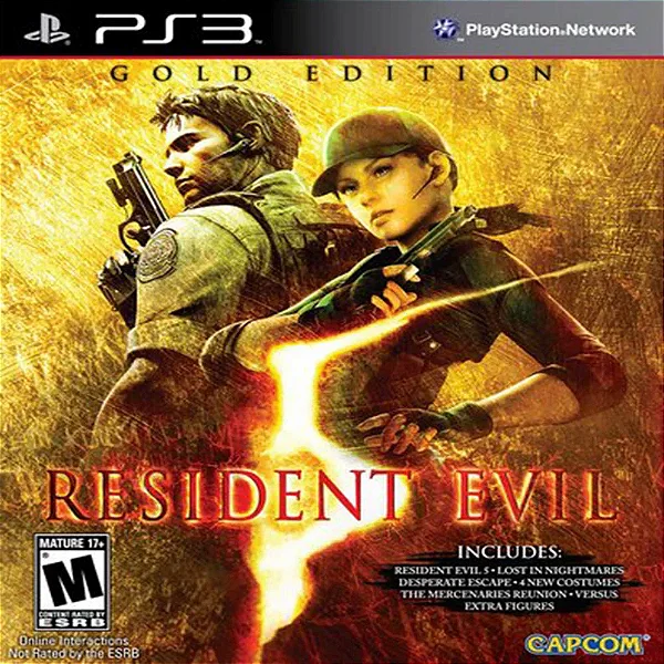 RESIDENT EVIL 5 GOLD EDITION – Mídia Digital