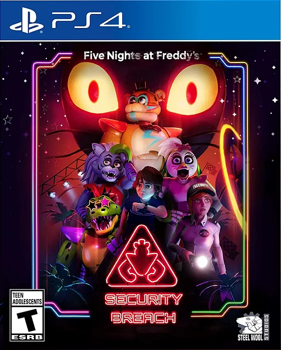 FIVE NIGHT FREDDY SECURITY BREACH – Mídia Digital – PS4