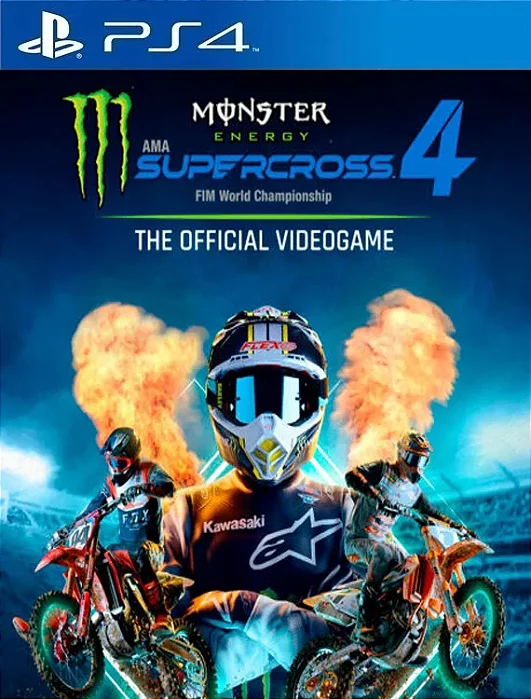 Monster Energy Supercross – The Official Videogame 4- Mídia Digital