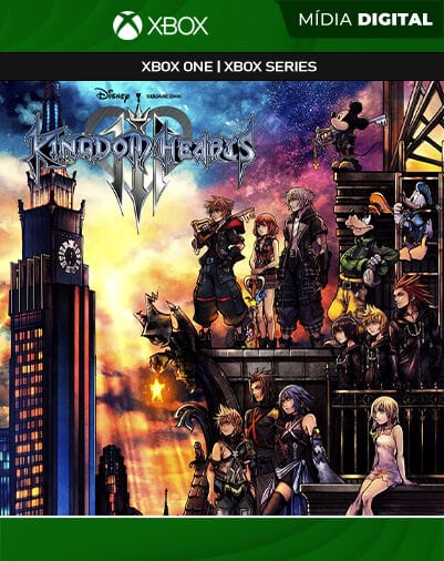 KINGDOM HEARTS Ⅲ – Xbox One – Mídia Digital