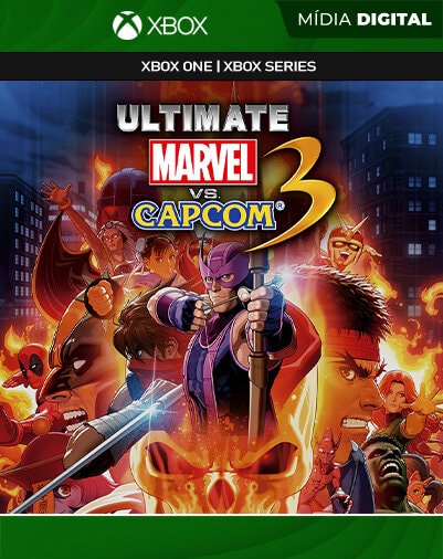 ULTIMATE MARVEL VS. CAPCOM 3 – Xbox One – Mídia Digital