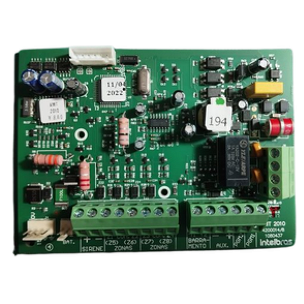 Placa Principal Cpu Central Alarme Amt 2010 Intelbras