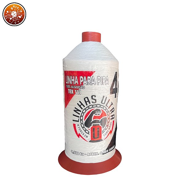 LINHA ULTRA FIO 4 BRANCA - 6 MIL JARDAS