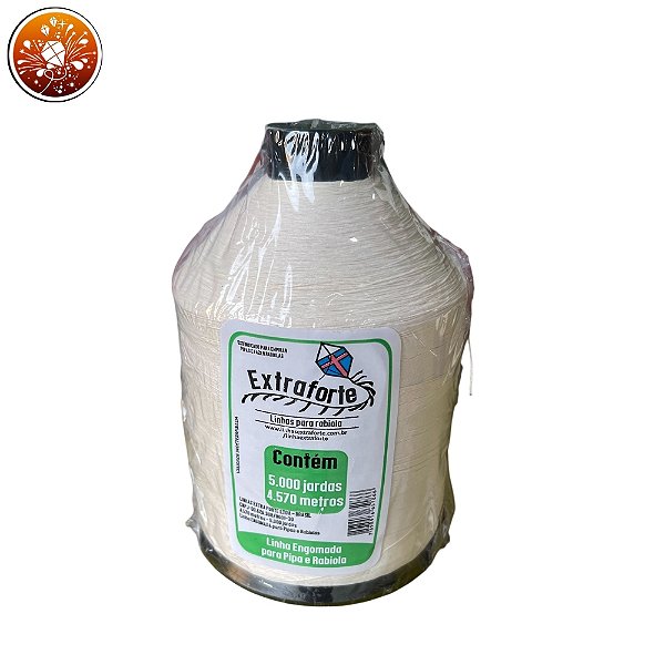 LINHA PARA RABIOLA ENGOMADA - 5MIL JARDAS