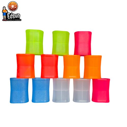 PORTA LINHA OVAL FLUORESCENTE - 12 UNIDADES