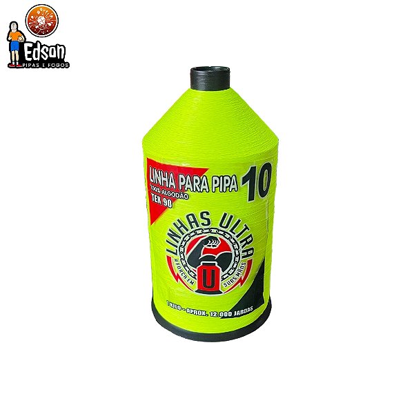 LINHA ULTRA FIO 10 FLUORESCENTE - 12MIL JARDAS