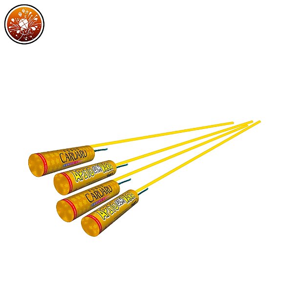 APITO COM VARA TIRO - 12 UNIDADES