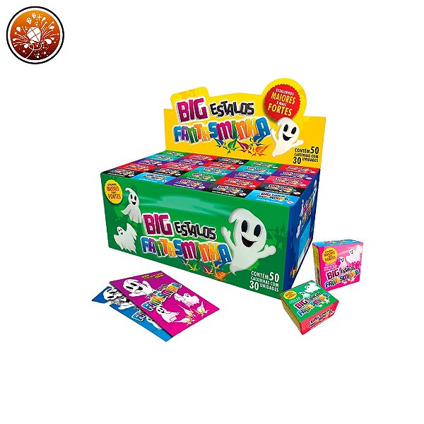 Estalos Big 50×30 Unidades – Fantasminha