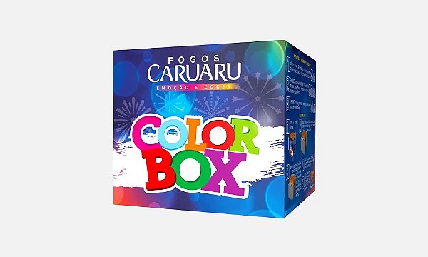 TORTA COLOR BOX ARENA SHOW - 25 TUBOS