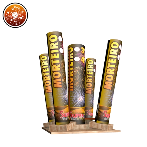 KIT SHOW LOBO ENTRE OVELHAS 3" E 4" - 5 MORTEIROS