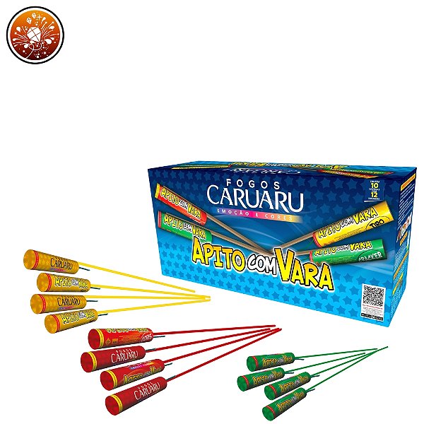 APITO COM VARA - CAIXOTE CARUARU - 10 DUZIAS