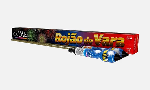 ROJÃO DE VARA TREME TERRA - 1 UNIDADE