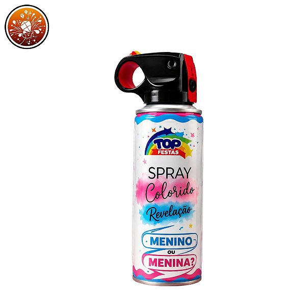 SPRAY REVELAÇÃO PÓ COLORIDO