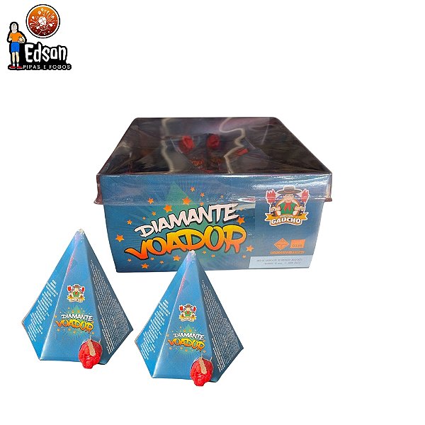 DIAMANTE VOADOR - 4 UNIDADES