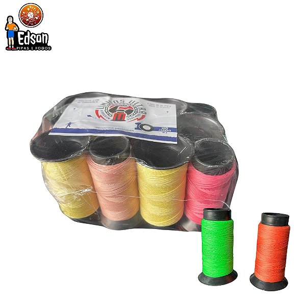 LINHA ULTRA 100 JARDAS COLORIDA - 12 UNIDADES