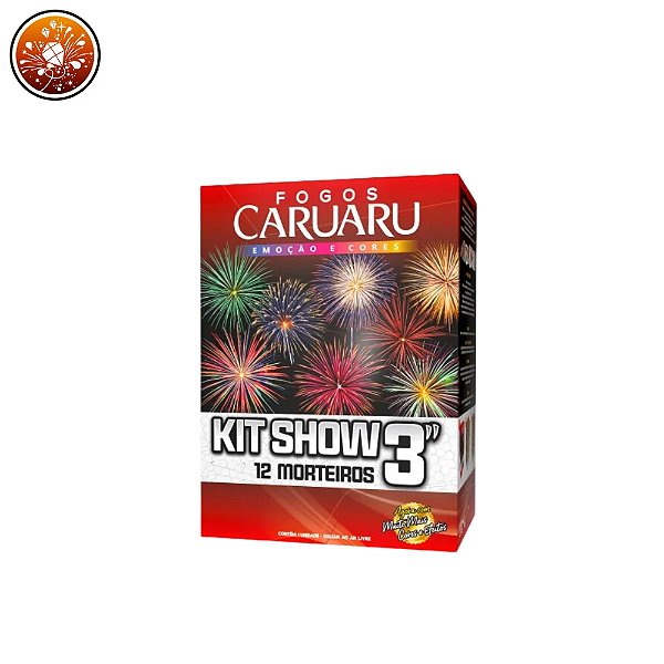 KIT SHOW 3” – 12 MORTEIROS