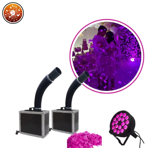 KIT MAQUINA DE PAPEL PICADO + PAR DE LEEDS