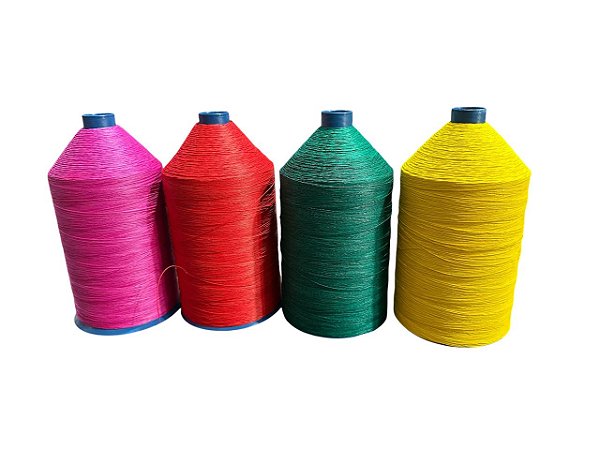 Linha ultra 7 cabos colorida 6 mil jardas