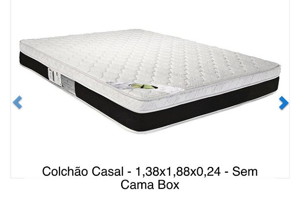 Colchão Roma Casal em Molas ensacadas