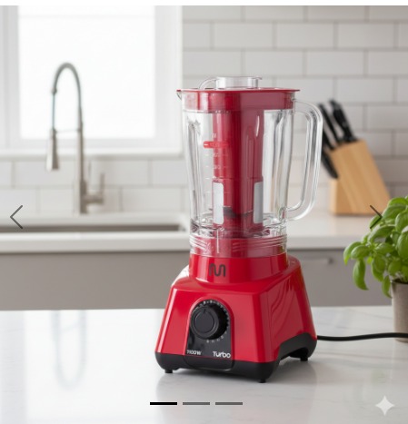 Liquidificador Multiturbo 1100W 2,6L 12 Velocidades 127V