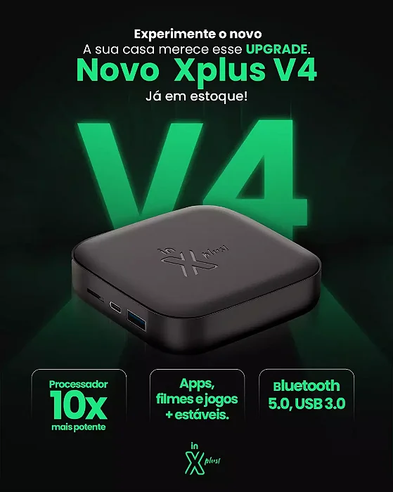 Receptor Digital In Xplus V4 Lançamento!