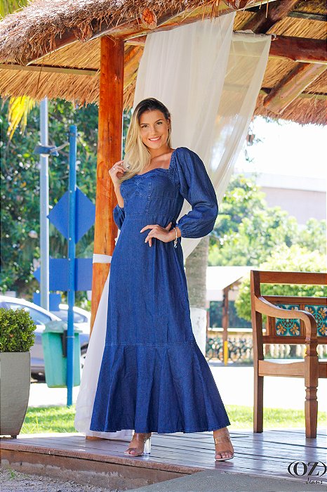 Vestido Longo Oz Jeans