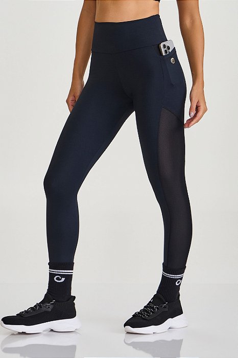 LEGGING NZ COM BOLSO LATERAL  PRETO
