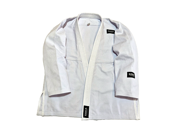 Kimono Jiu Jitsu Masculino Haka Adulto Resistente Oficial + Gripper