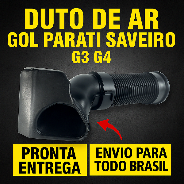 Mangueira Sanfonada Filtro Ar Gol Parati Saveiro G3 G4