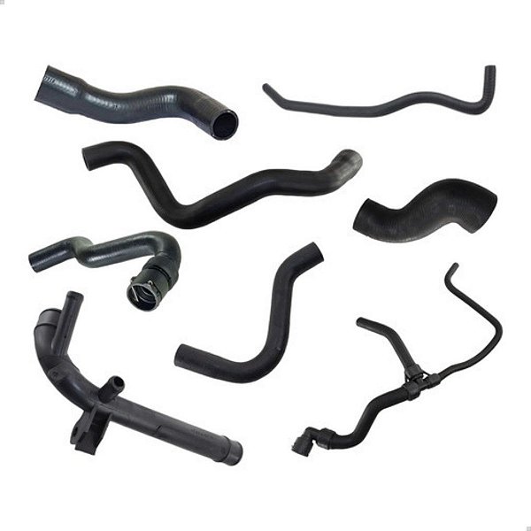 Kit Mangueiras Tubo Água Para Gm Novo Corsa 8v 2003 Ate 2010