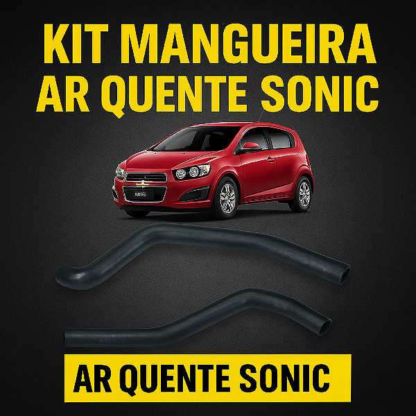 Par Mangueiras Ar Quente Sonic 1.6 16v Ecotec - 96958210