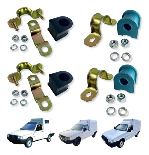 Kit Bucha Barra Estabilizadora Fiorino 1984 Ate 2012