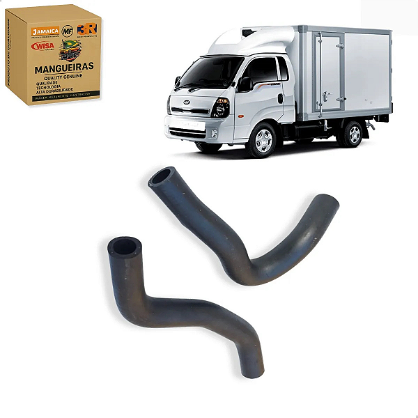 Conjunto Mangueira Ar Quente Compativel K2500 Bongo 2013+