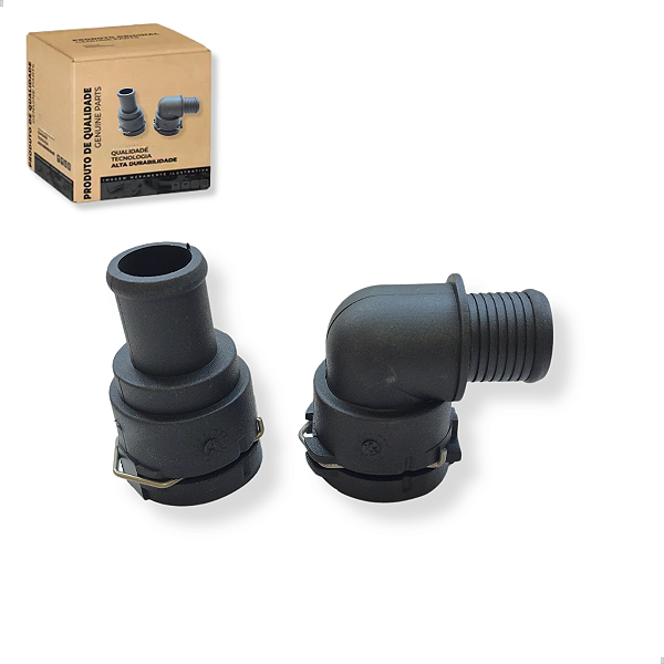 Kit Conector Cotovelo Mangueira Ar Quente Cobalt Spin Sonic