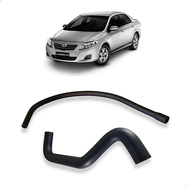 Kit Mangueira Da Válvula Pcv Anti Chama Corolla 2009 2010 2011