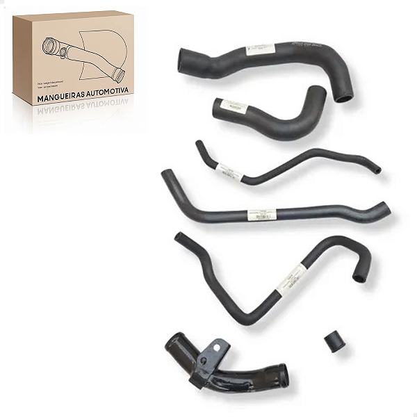 Kit Mangueira Radiador Para Ford Escort 1.0 Hobby