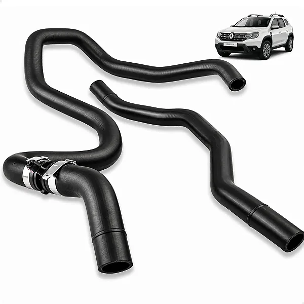 Kit Mangueiras Ar Quente Renault Duster 1.6 16V Hutchinson 2011 a 2019