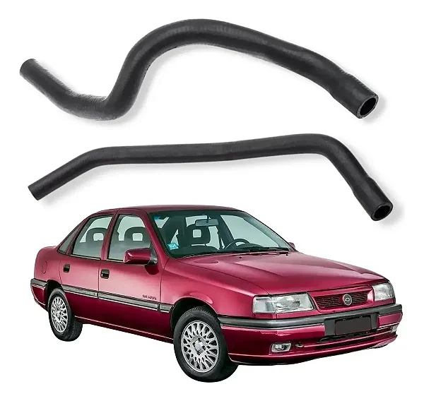 Kit Mangueiras Entrada e Saída Ar Quente Vectra Importado 90410538 90287159