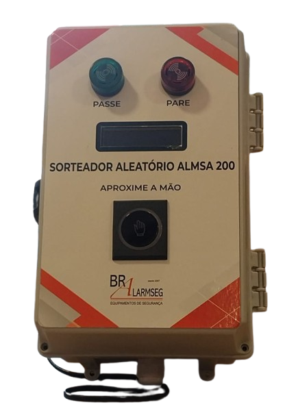 ALMSA200NT SORTEADOR ALEATÓRIO COM ACIONAMENTO SEM TOQUE