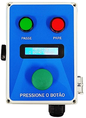 ALMSA200  SORTEADOR ALEATÓRIO COM BOTOEIRA TIPO SOCO(COGUMELO)