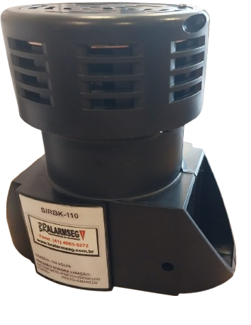 SIRBK-110 Sirene Eletromecânica com Regulagem de Volume 110V