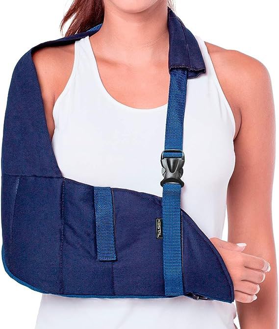 Tipoia Velpeau Estofada Bilateral Azul PP Kestal